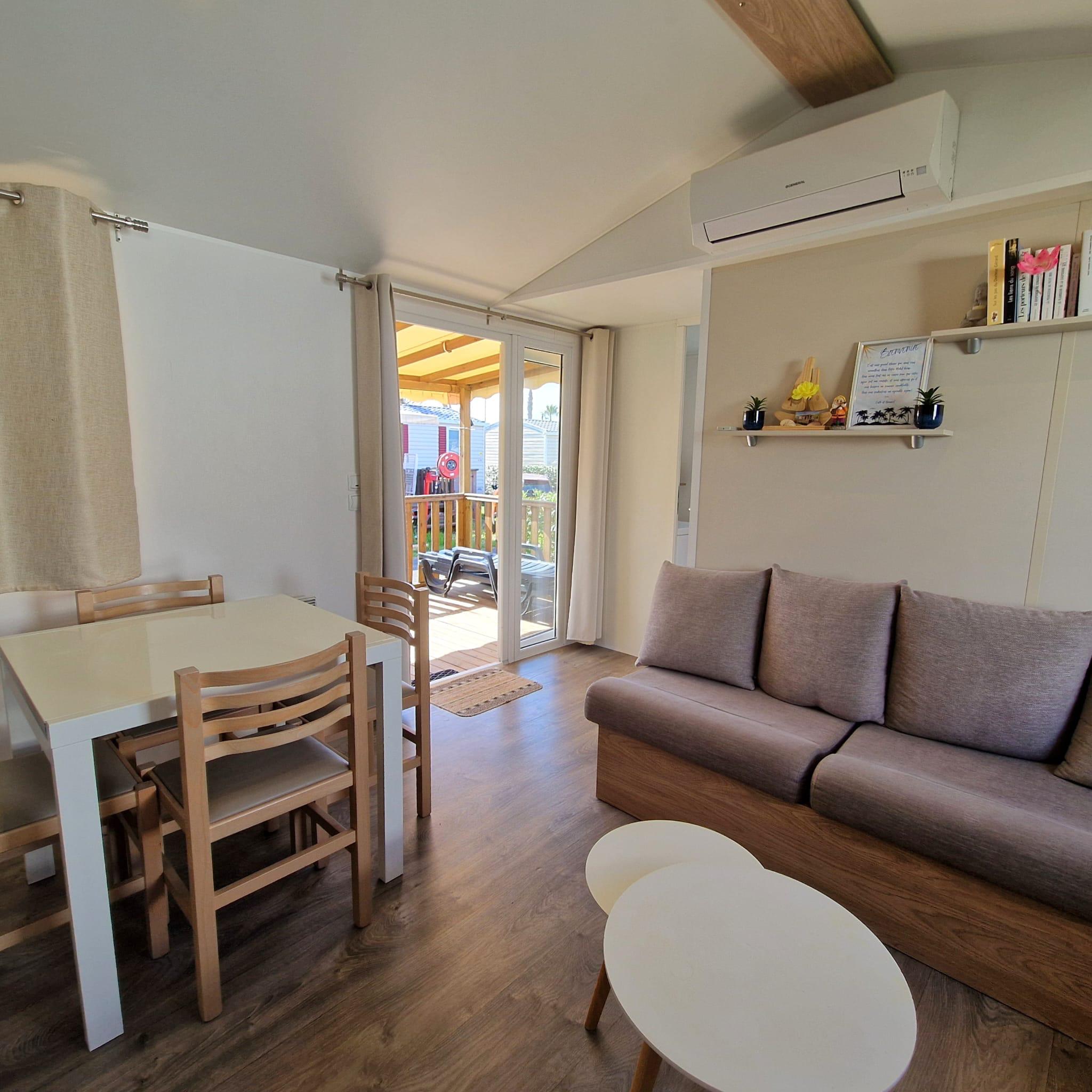 Mobil-home 4/6 places à Valras-Plages