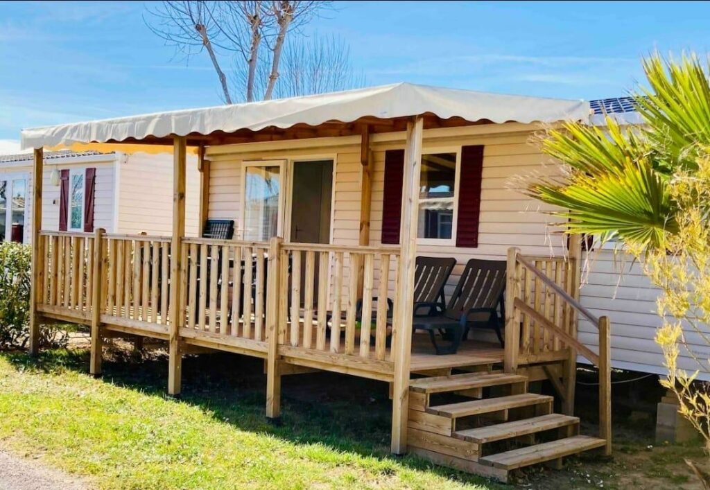 Mobil-home 4/6 places à Valras-Plages