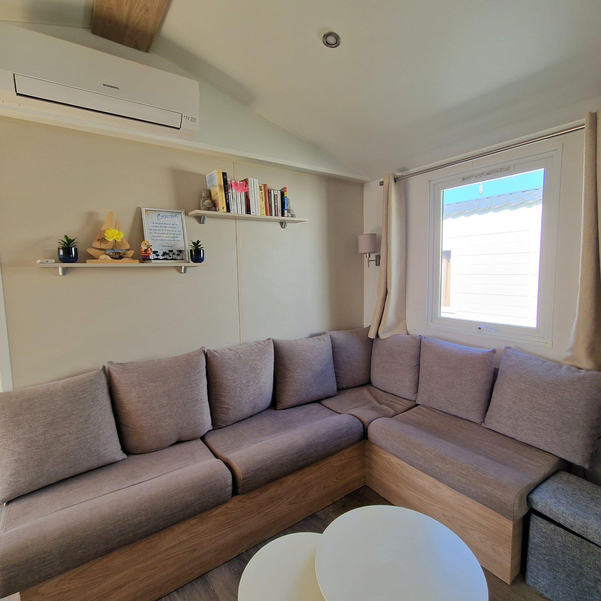 Mobil-home 4/6 places à Valras-Plages